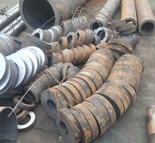 白银厚壁合金无缝管切割